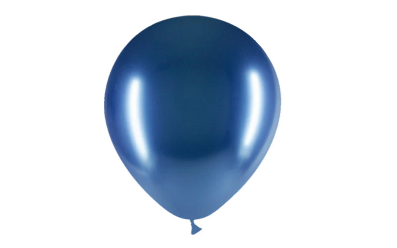 12'' Balloonia Latex Balloons Professional Line Brilliant Blue (50 Per Bag) - Image 3