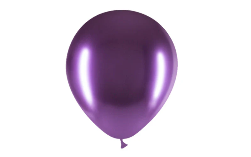 12'' Balloonia Latex Balloons Professional Line Brilliant Purple (50 Per Bag) - Image 3