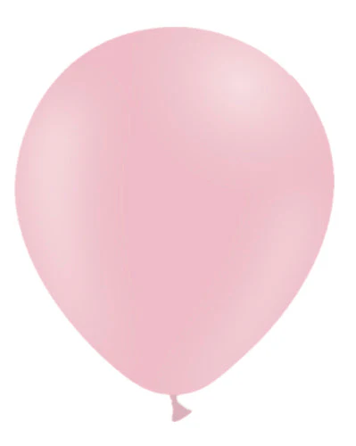 12'' Balloonia Latex Balloons Professional Line Matte Baby Pink (50 Per Bag)