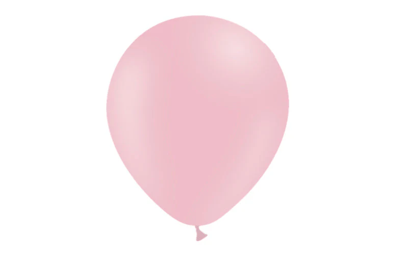 12'' Balloonia Latex Balloons Professional Line Matte Baby Pink (50 Per Bag) - Image 3