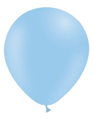 12'' Balloonia Latex Balloons Professional Line Matte Blue (50 Per Bag) - Image 4