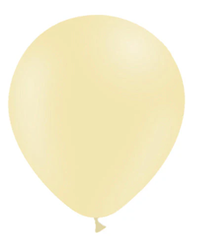12'' Balloonia Latex Balloons Professional Line Matte Yellow (50 Per Bag) - Image 4