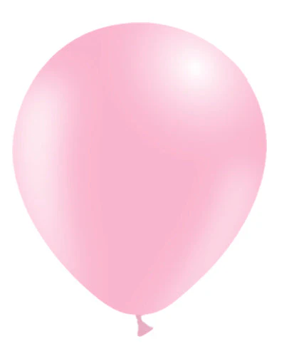 12'' Balloonia Latex Balloons Professional Line Standard Baby Pink (50 Per Bag)