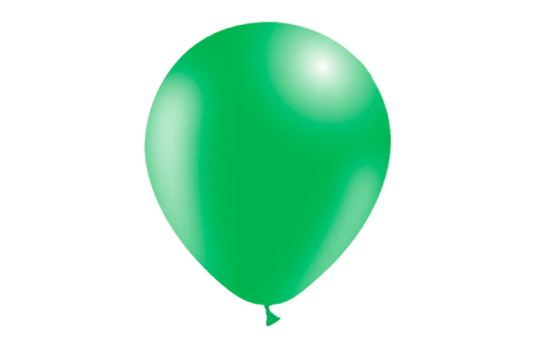 12'' Balloonia Latex Balloons Professional Line Standard Green (50 Per Bag) - Image 3