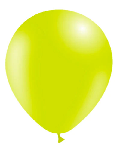 12'' Balloonia Latex Balloons Professional Line Standard Lime Green (50 Per Bag)