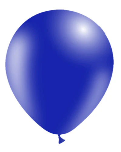 12'' Balloonia Latex Balloons Professional Line Standard Navy Blue (50 Per Bag)