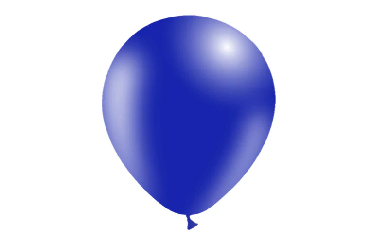 12'' Balloonia Latex Balloons Professional Line Standard Navy Blue (50 Per Bag) - Image 3