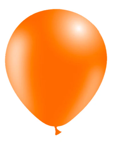 12'' Balloonia Latex Balloons Professional Line Standard Orange (50 Per Bag)