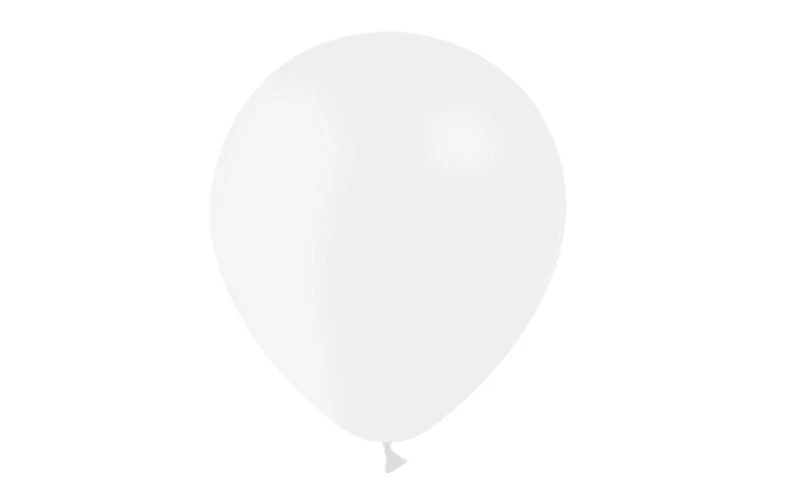 12'' Balloonia Latex Balloons Professional Line Standard White (50 Per Bag) - Image 3