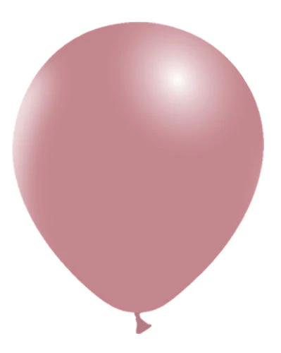 12'' Balloonia Latex Balloons Professional Line Vintage Vintage Pink (50 Per Bag)