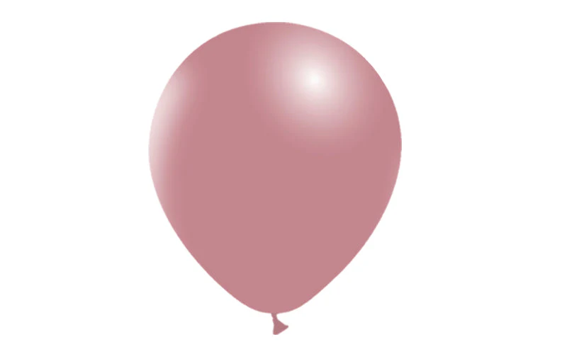 12'' Balloonia Latex Balloons Professional Line Vintage Vintage Pink (50 Per Bag) - Image 3