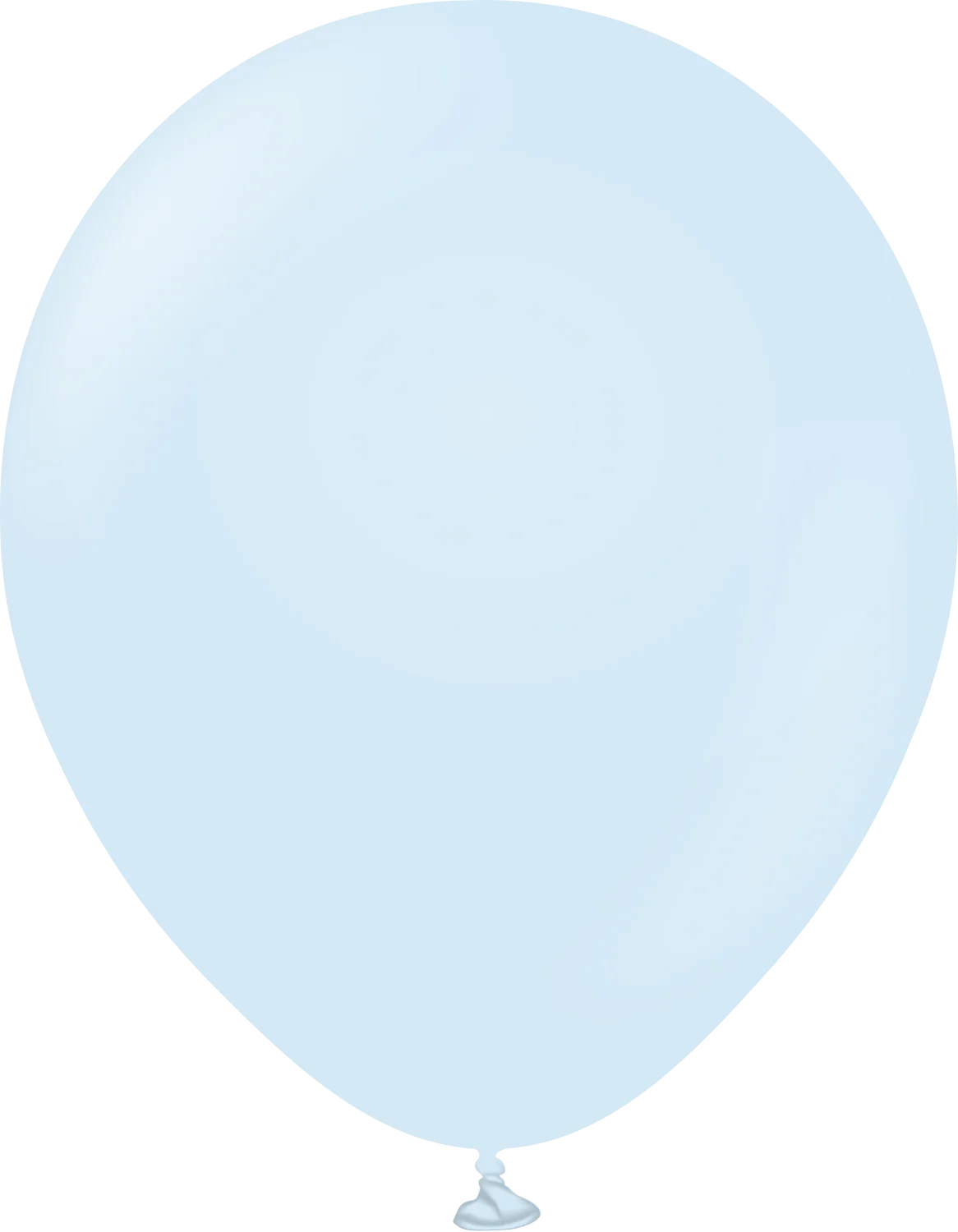 12" Kalisan Latex Balloons Pastel Matte Macaron Baby Blue - XL SuperSize Bag Count (500 Per Bag)