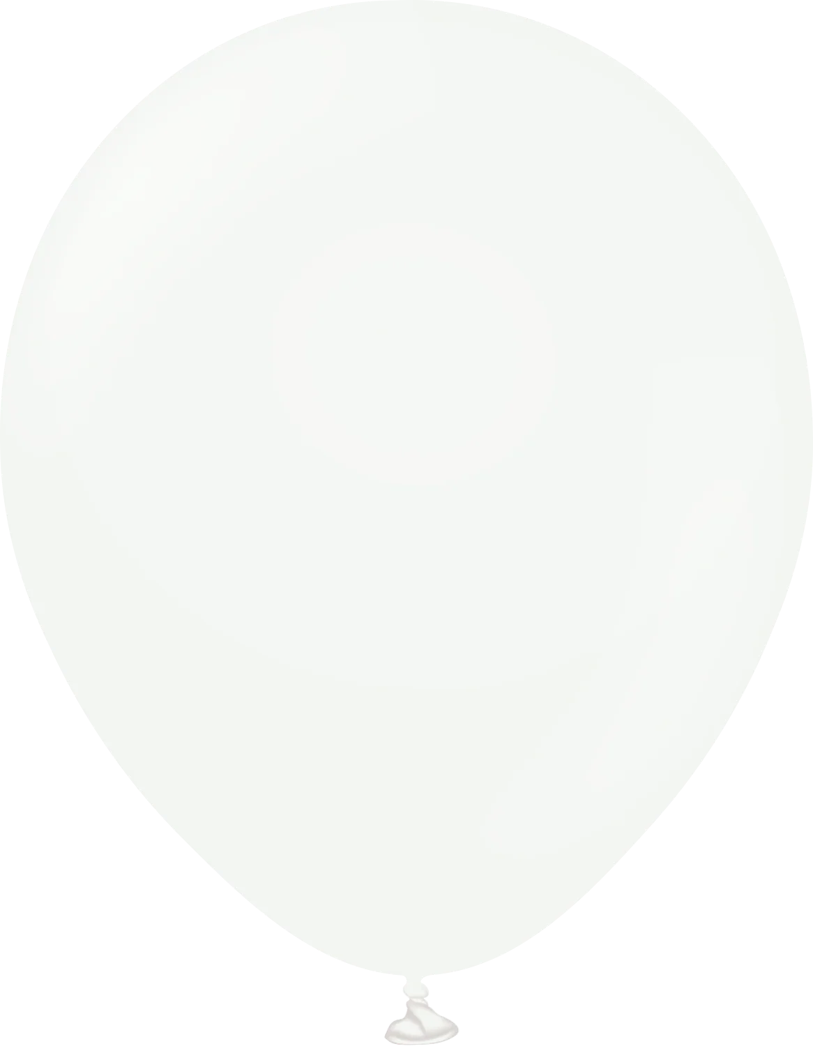 12" Kalisan Latex Balloons Standard White - XL SuperSize Bag Count (500 Per Bag)