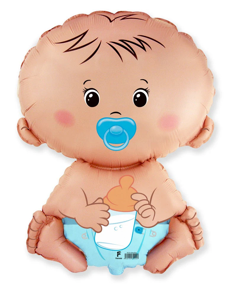 13" Baby Blue Airfill Only (Sticks Sold Separately) Mini Balloon