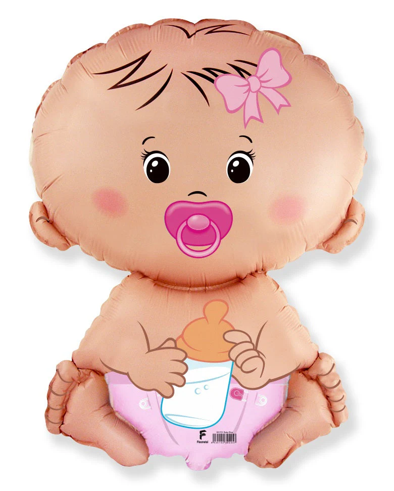 13" Baby Pink Airfill Only (Sticks Sold Separately) Mini Balloon