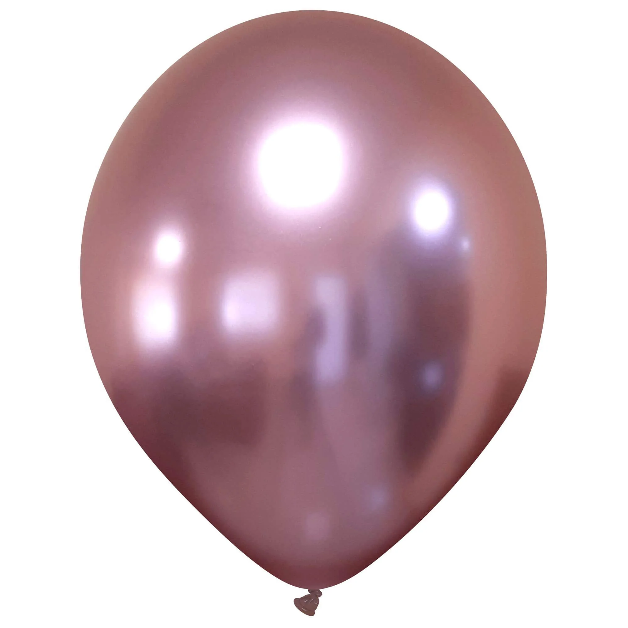 13" Cattex Titanium (Chrome/Mirror) Light Pink Latex Balloons (50 Per Bag)