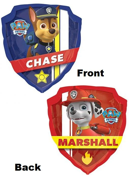 14" Airfill Only Paw Patrol Mini Balloon (Sticks Sold Separately)