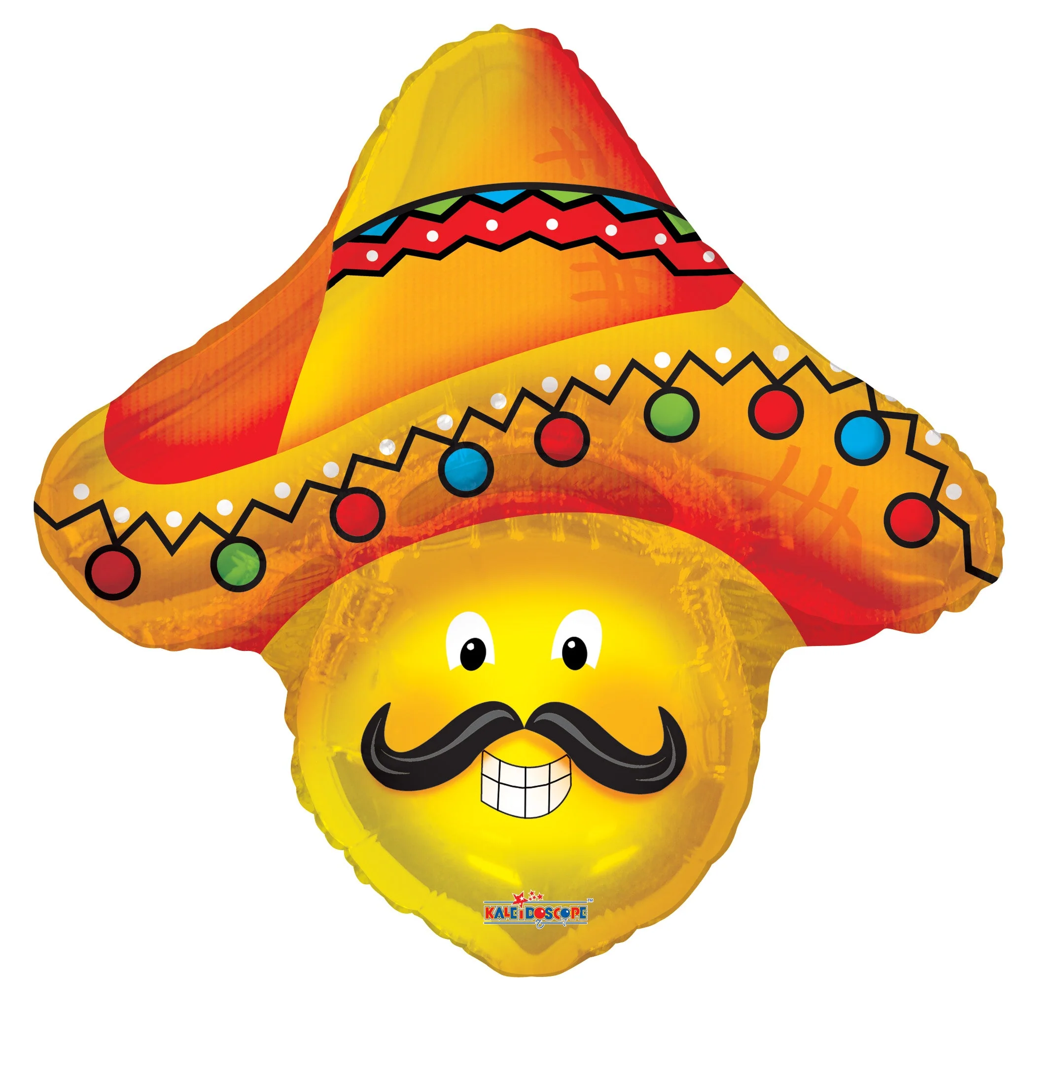 14" Airfill Only (Sticks Sold Separately) Senor Smiley Balloon (Spanish)