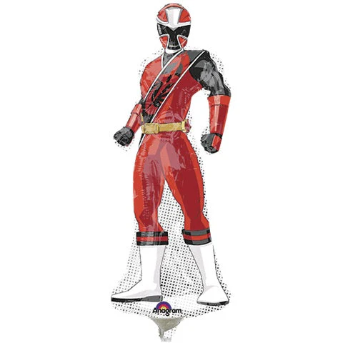 15" Airfill Only Power Rangers-Ninja Steel Balloon (Sticks Sold Separately)