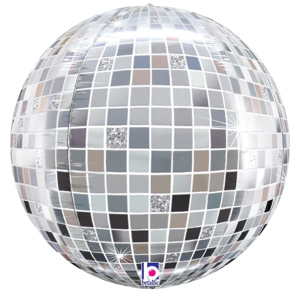 15" Disco Ball Globe Foil Balloon - Image 5