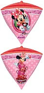 16" Minnie Mouse UltraShape Diamondz Balloon - Image 2