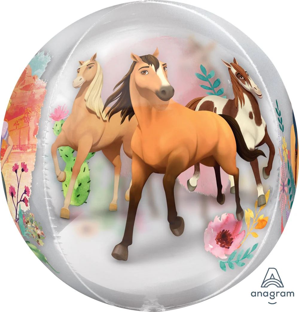 16" Spirit Orbz Clear Foil Balloon