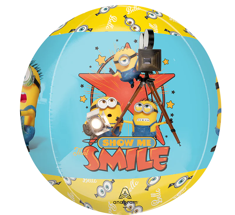 16" Orbz Minions 3 Foil Balloon