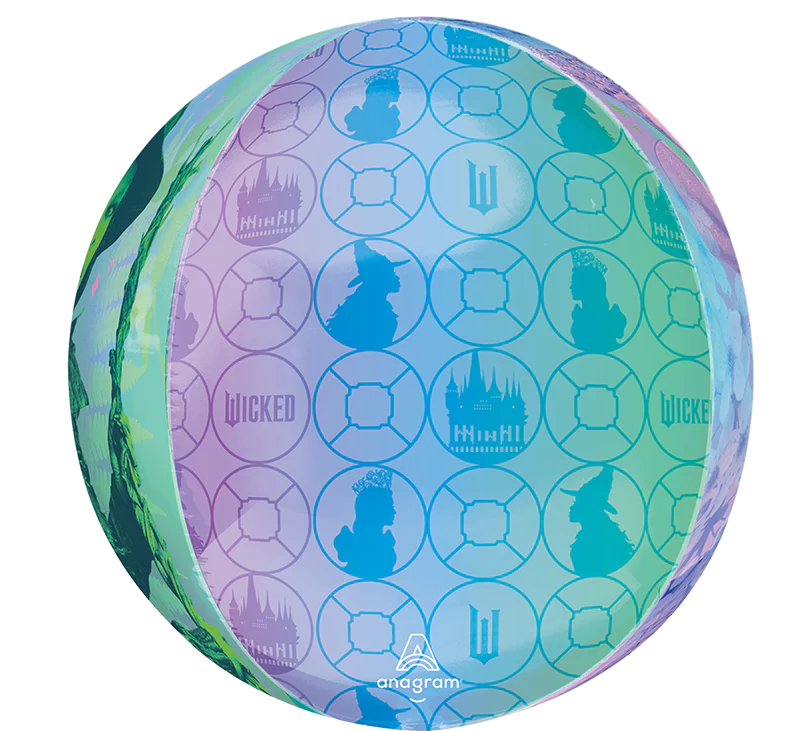 16" Orbz Wicked: For Good Foil Balloon - Image 3