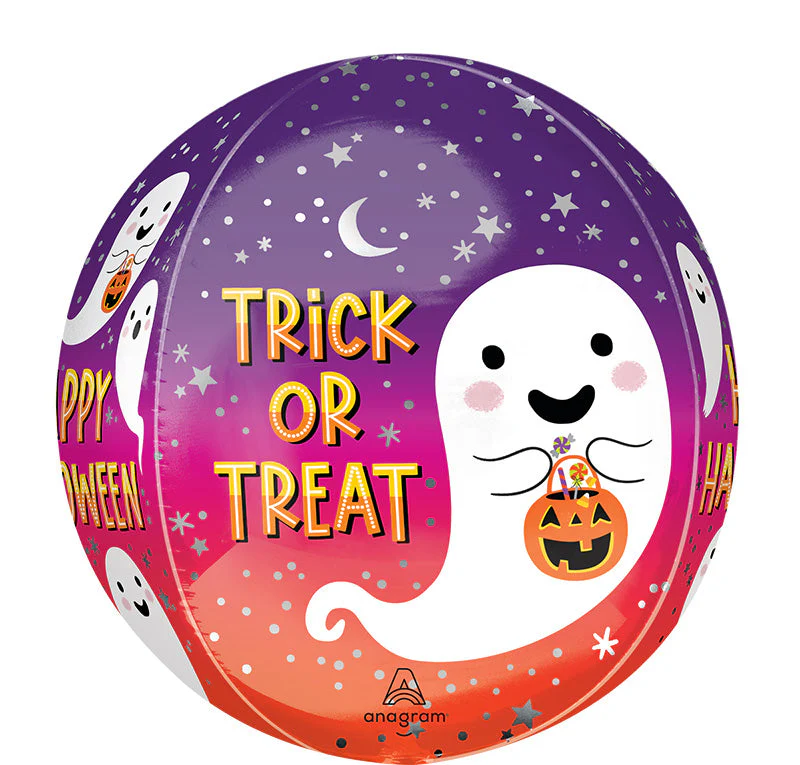 16" Orbz Trick or Treat Halloween Foil Balloon