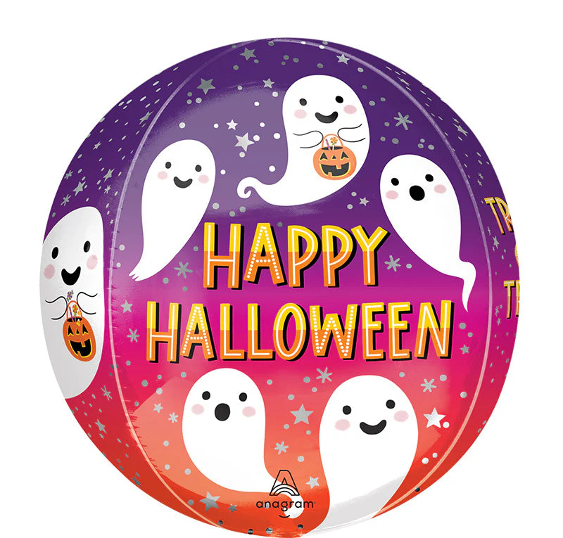 16" Orbz Trick or Treat Halloween Foil Balloon - Image 2