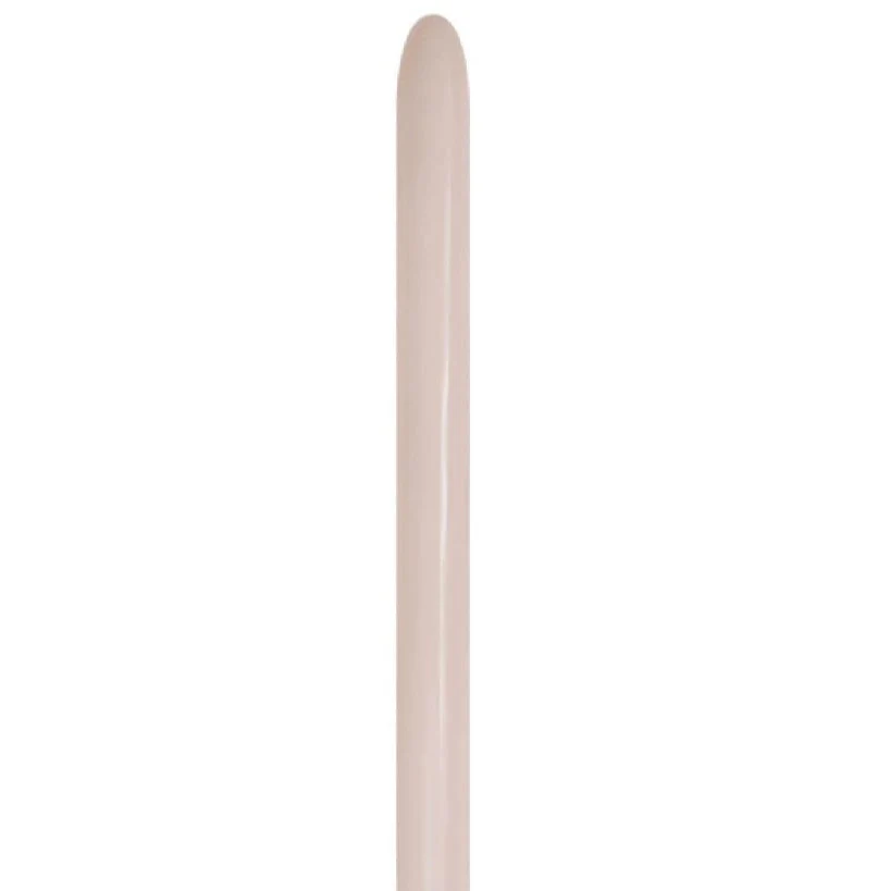 160 Sempertex/Betallatex Twisting/Modelling Latex Balloons (100 Per Bag) Deluxe White Sand