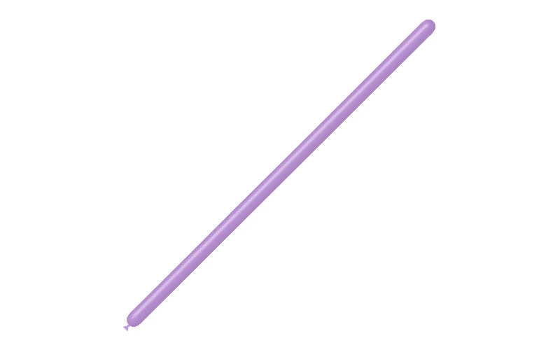 160BN Balloonia Brand Professional Line Twisting/Modelling Latex Balloons Standard Lavender (100 Per Bag) - Image 3