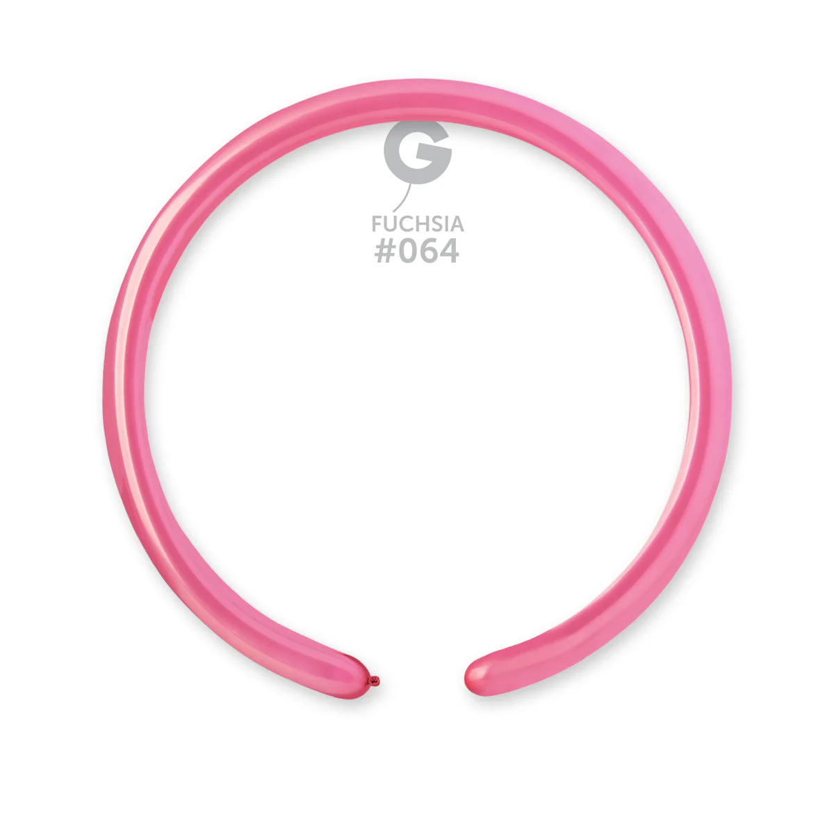 160G Gemar Latex Balloons (Bag of 50) Metallic Modelling/Twisting Fuchsia