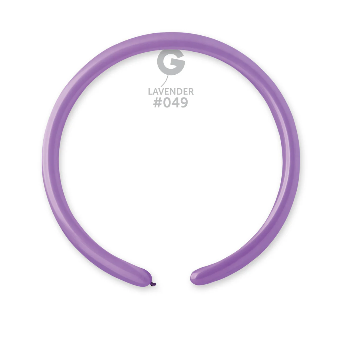 160G Gemar Latex Balloons (Bag of 50) Modelling/Twisting Lavender
