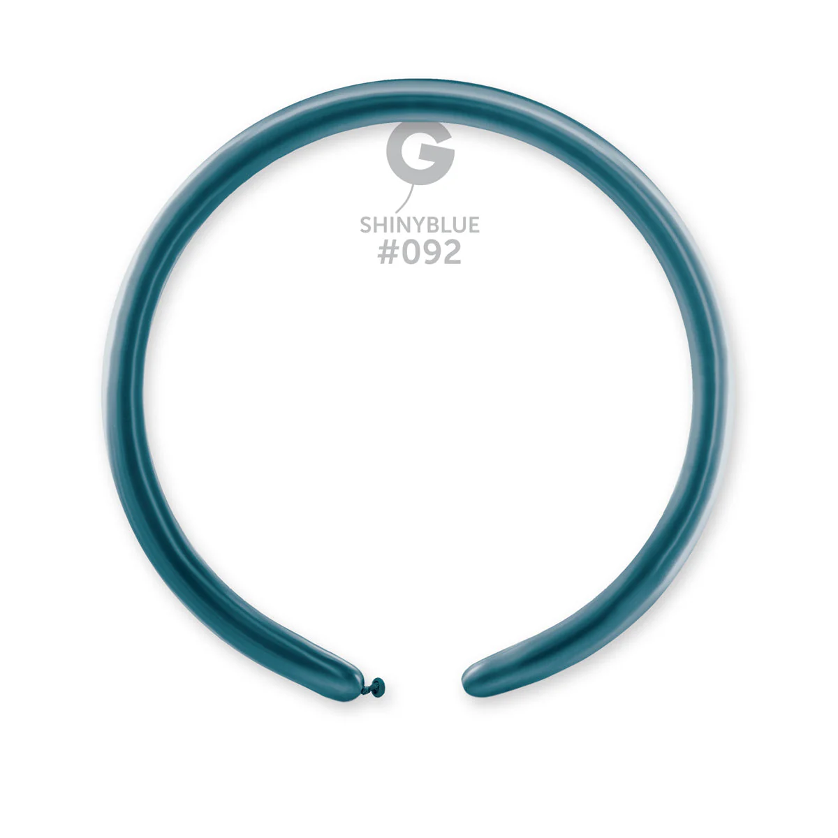 160G Gemar Latex Balloons (Bag of 50) Shiny Blue Twisting/Modelling