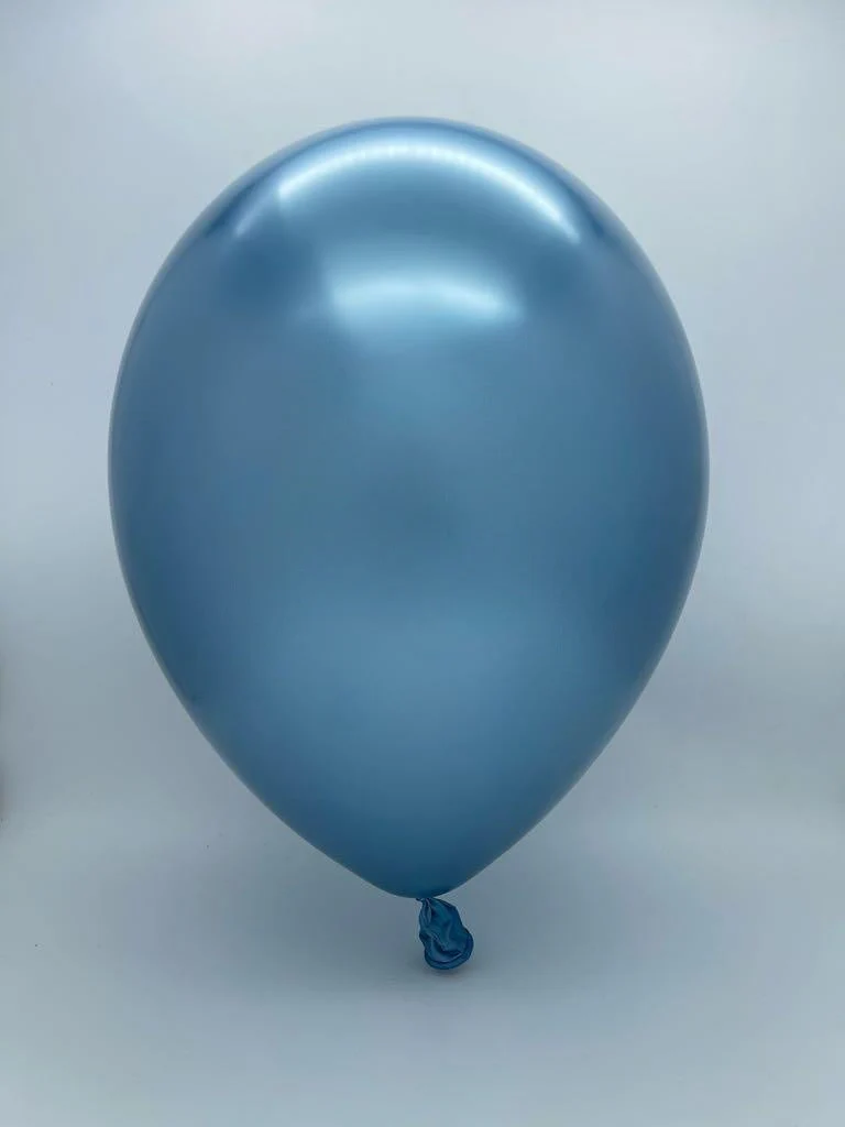 160G Gemar Latex Balloons (Bag of 50) Shiny Blue Twisting/Modelling - Image 2