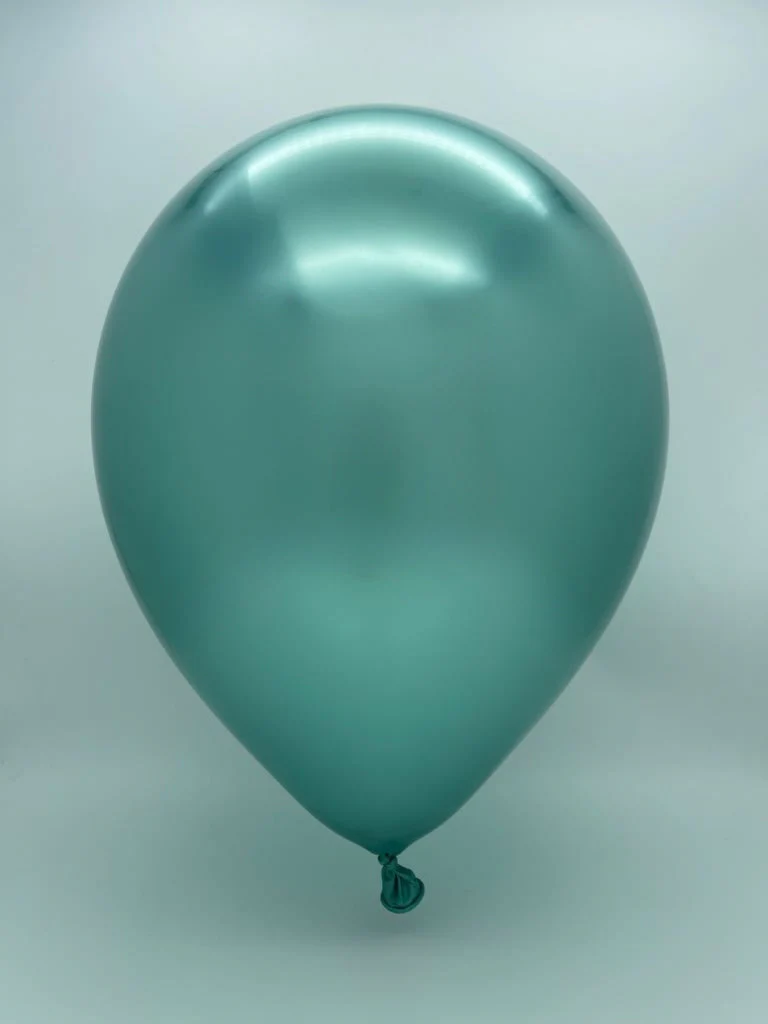 160K Nozzle Up Kalisan Twisting Latex Balloons Mirror Green (50 Per Bag) - Image 2