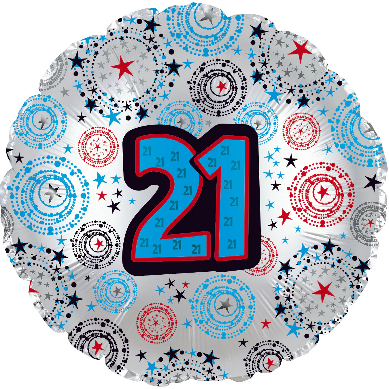 17" Age Related 21 Balloon