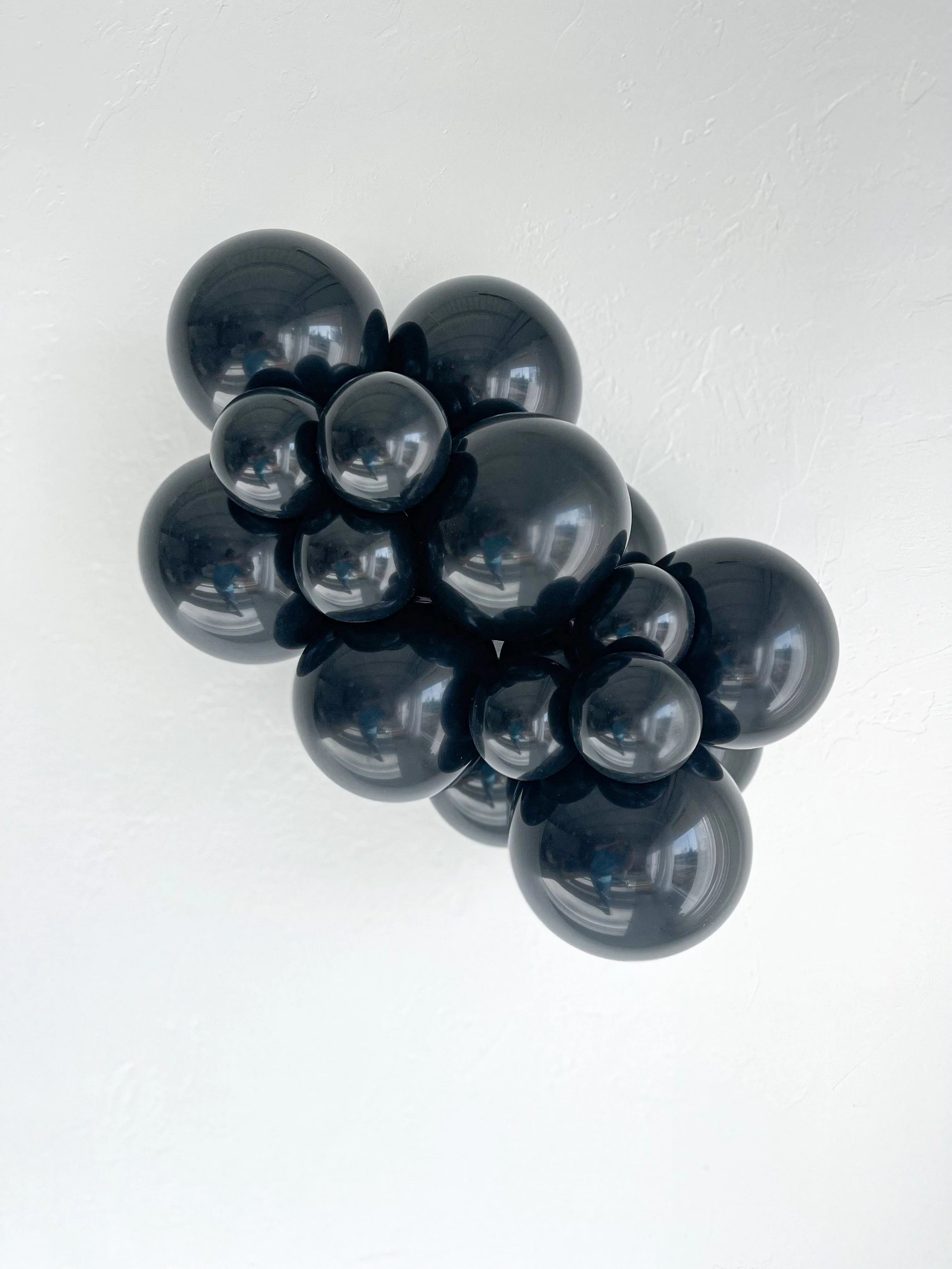 17" Black Tuftex Latex Balloons Designer Balloons (25 Per Bag) - Image 3