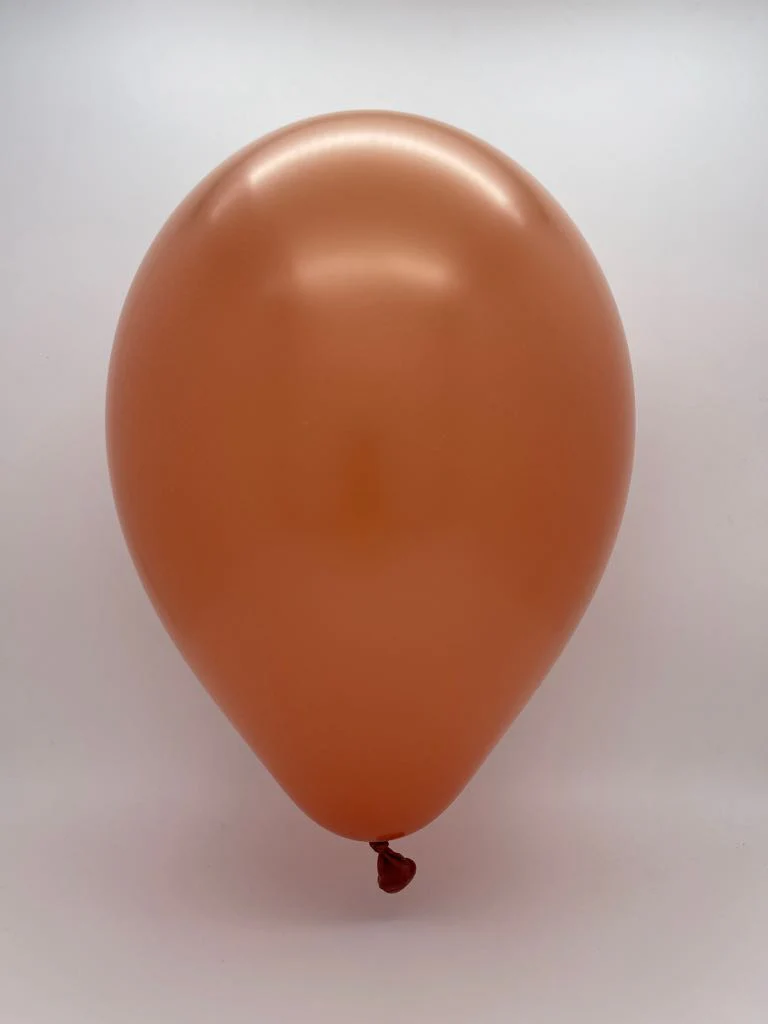 17" Burnt Orange Tuftex Latex Balloons Designer Balloons (50 Per Bag) - Image 2