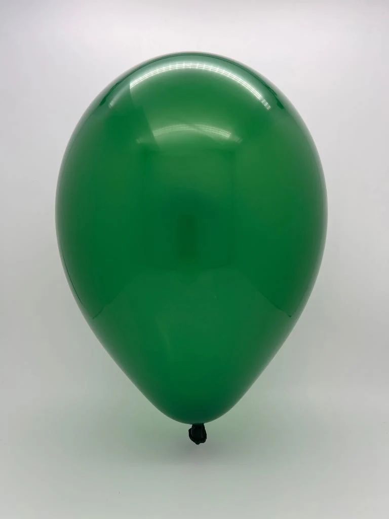 17" Crystal/Jewel Emerald Green Tuftex Latex Balloons (50 Per Bag) - Image 2