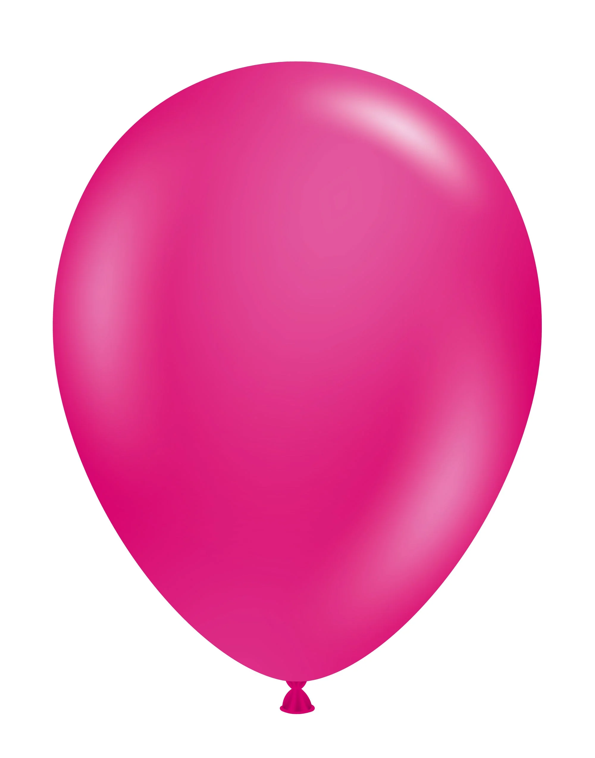 17" Crystal/Jewel Magenta Tuftex Latex Balloons (50 Per Bag)