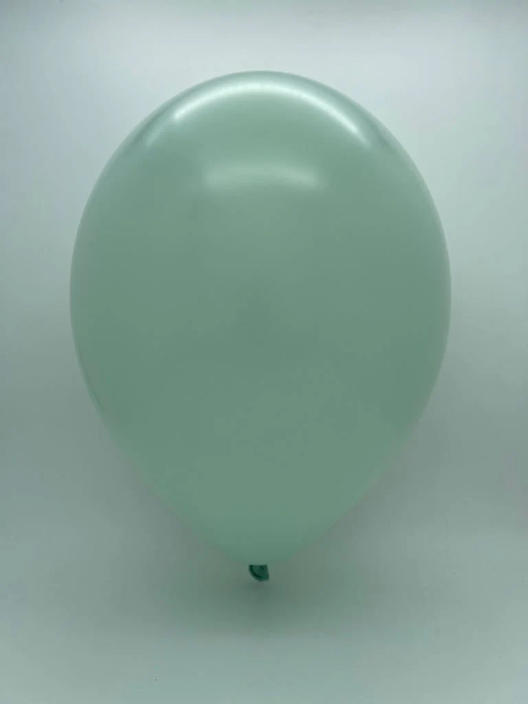 17" Empower-Mint Tuftex Latex Balloons Designer Balloons (25 Per Bag) - Image 2