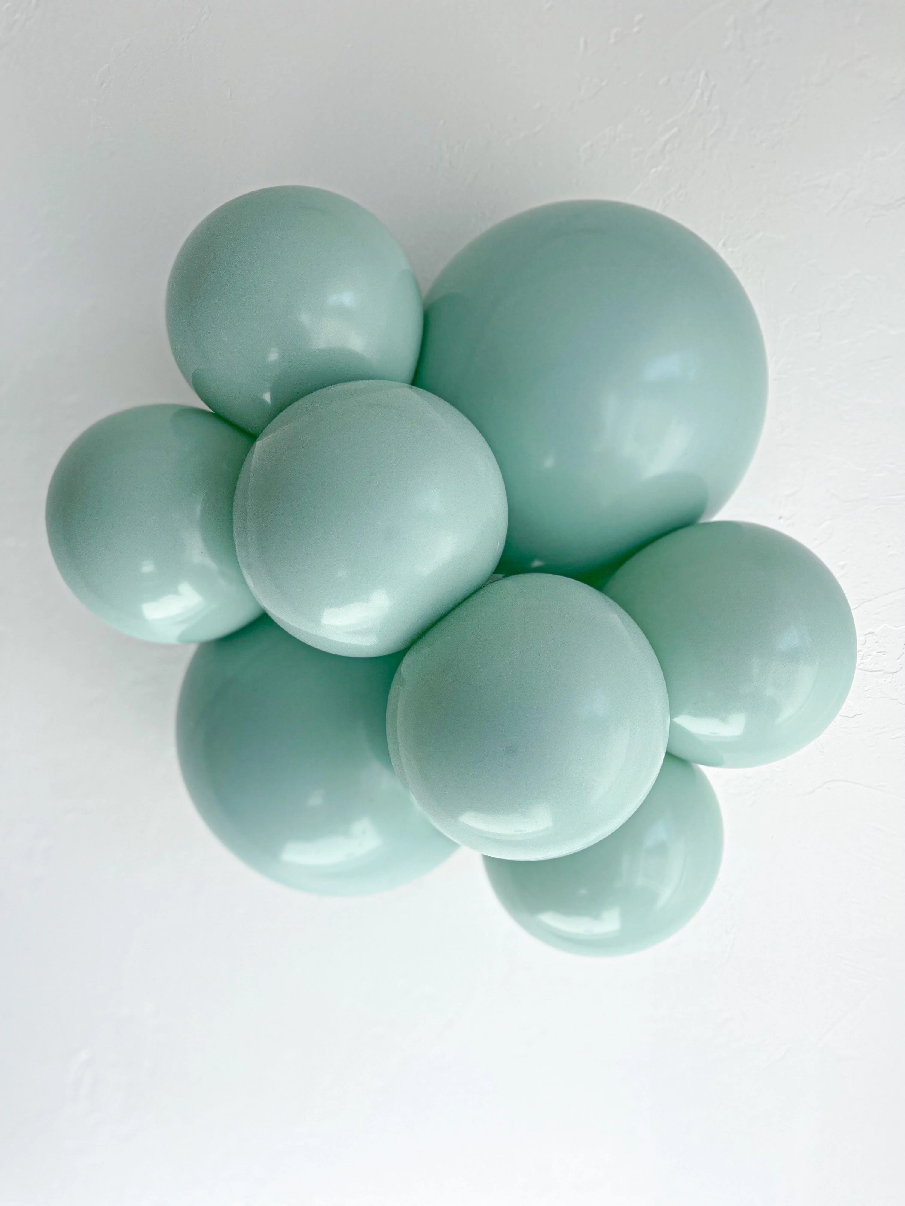 17" Empower-Mint Tuftex Latex Balloons Designer Balloons (25 Per Bag) - Image 3