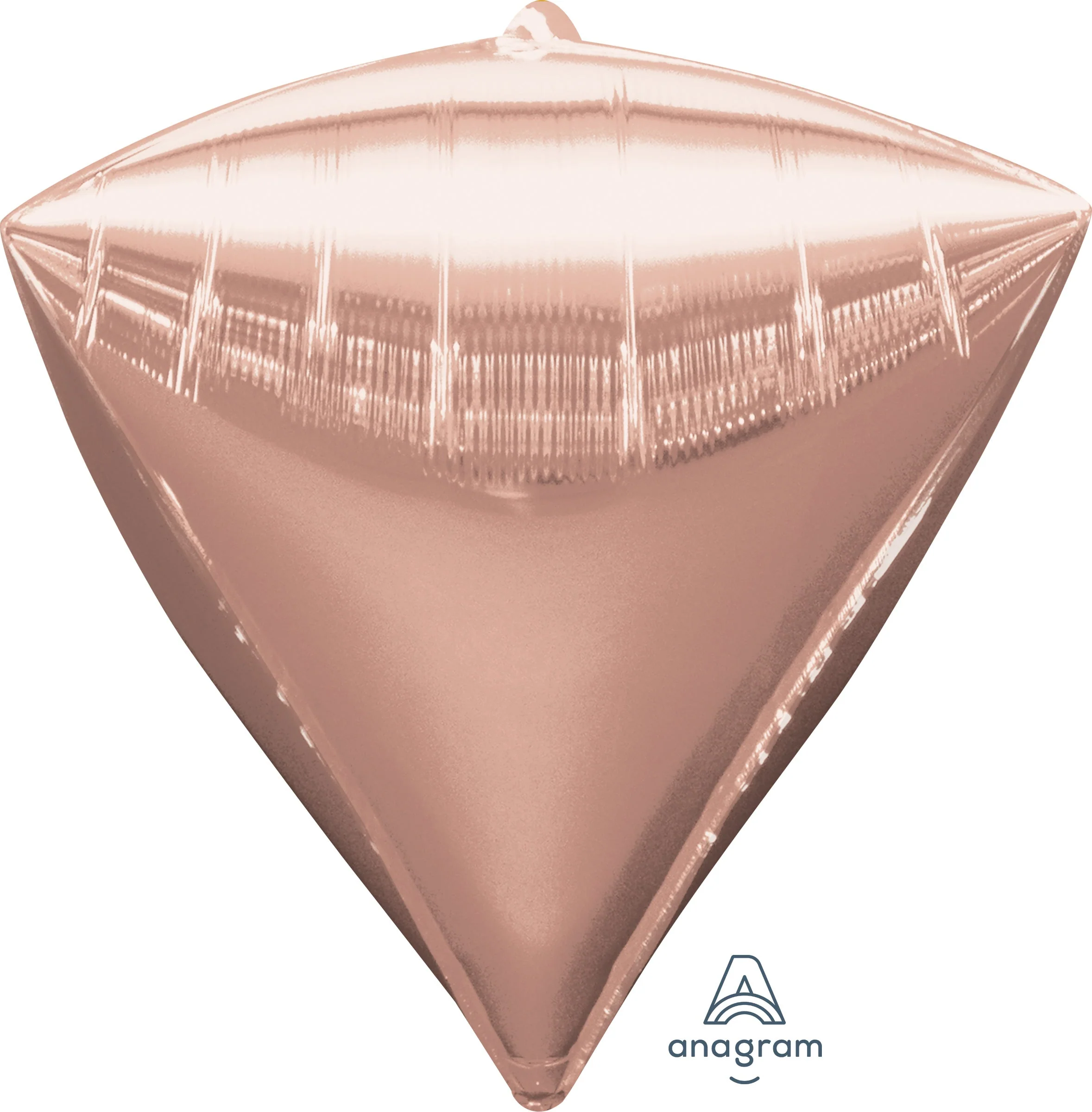 17" Jumbo Diamondz Rose Gold Balloon
