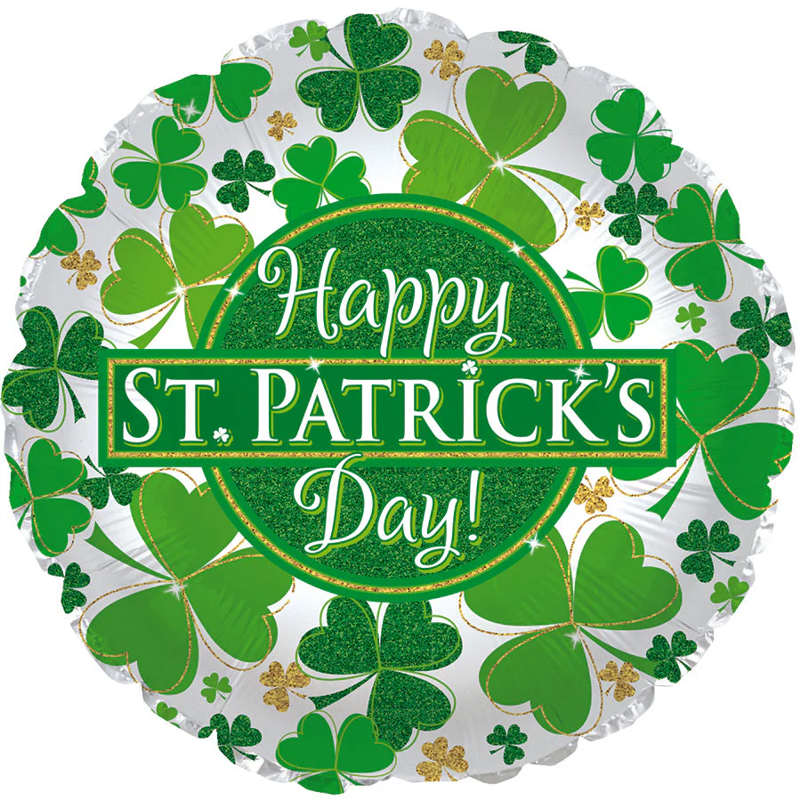 17" St. Patricks' Day Foil Balloon