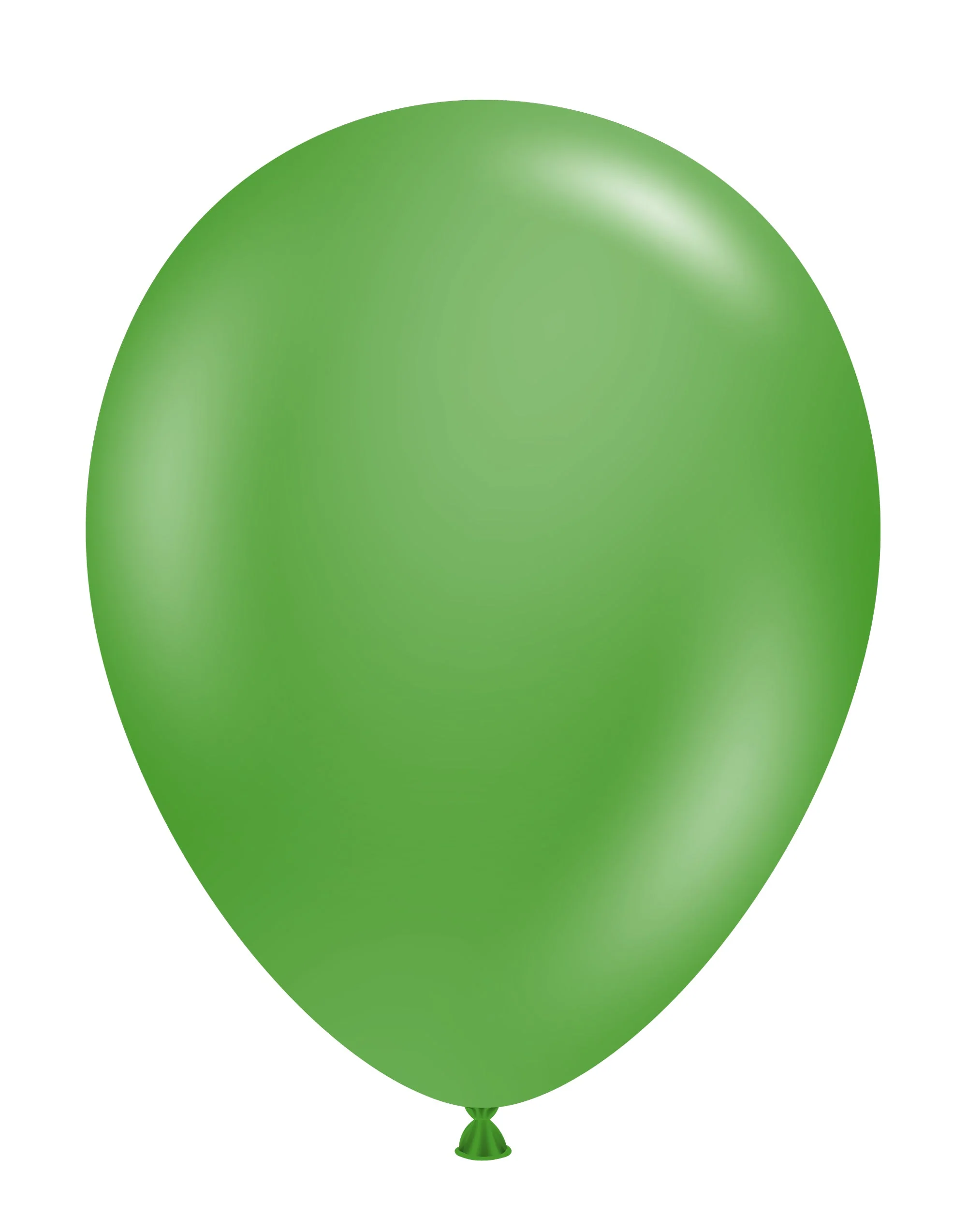 17" Standard Green Tuftex Latex Balloons (50 Per Bag)
