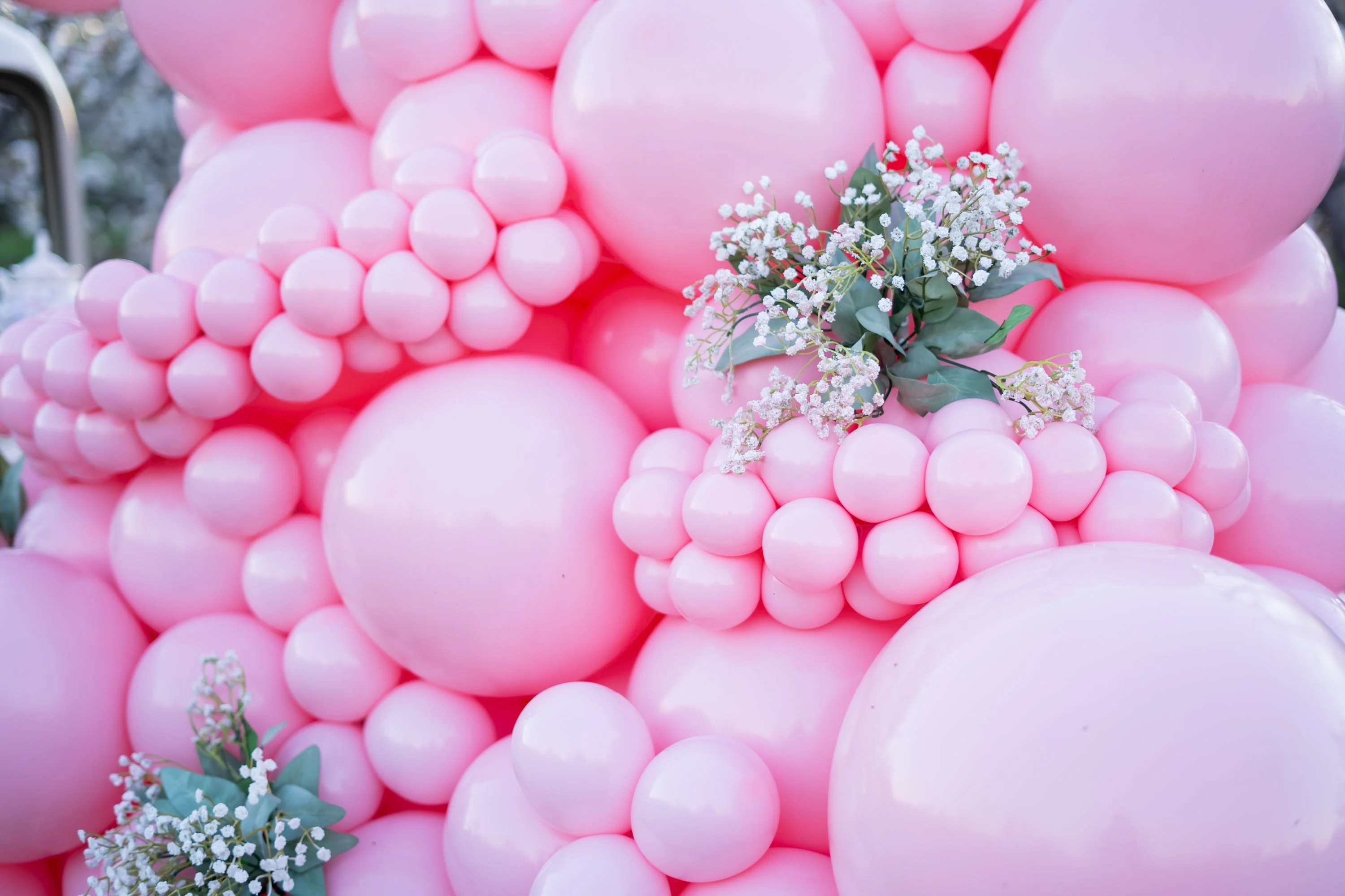 17" Romey Pearl Pink Tuftex Latex Balloons Designer Balloons (25 Per Bag) - Image 9