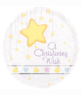 18" A Christening Day Wish Balloon