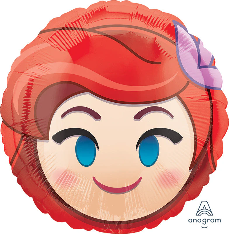 18" Ariel Emoji Balloon